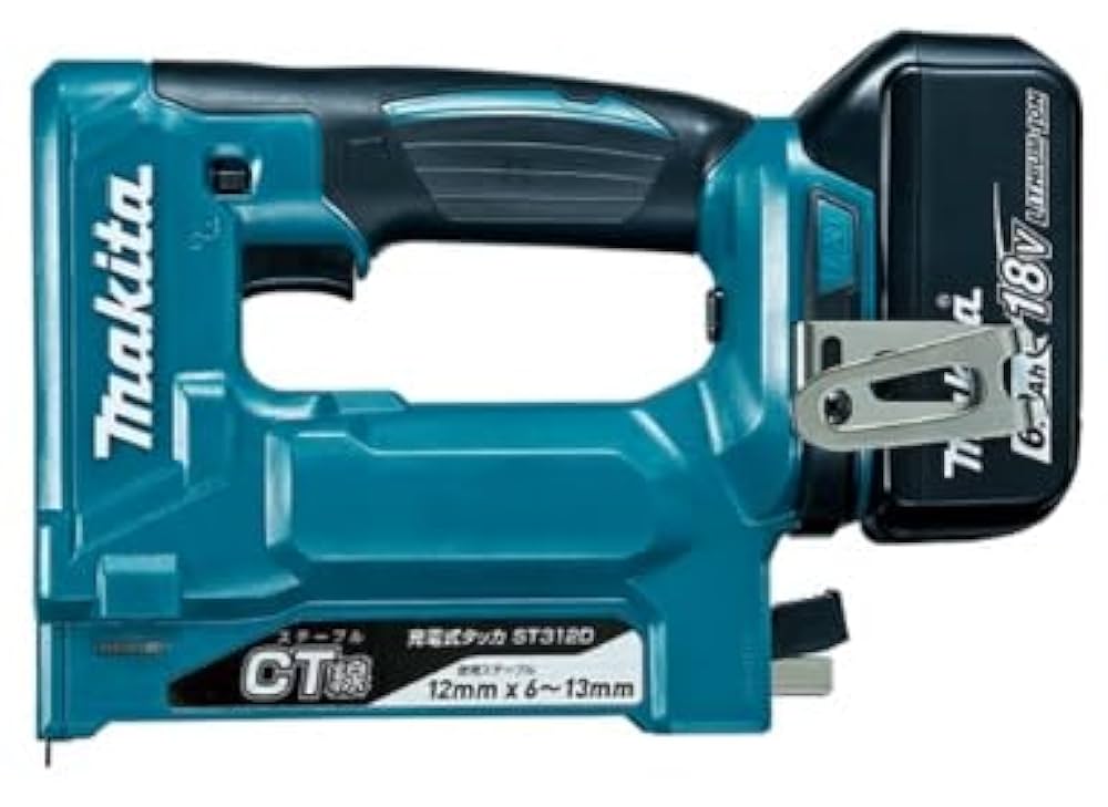 マキタ　充電式タッカ　ケース Amazon | マキタ(Makita) 充電式タッカ 18V6Ah バッテリ・充電器